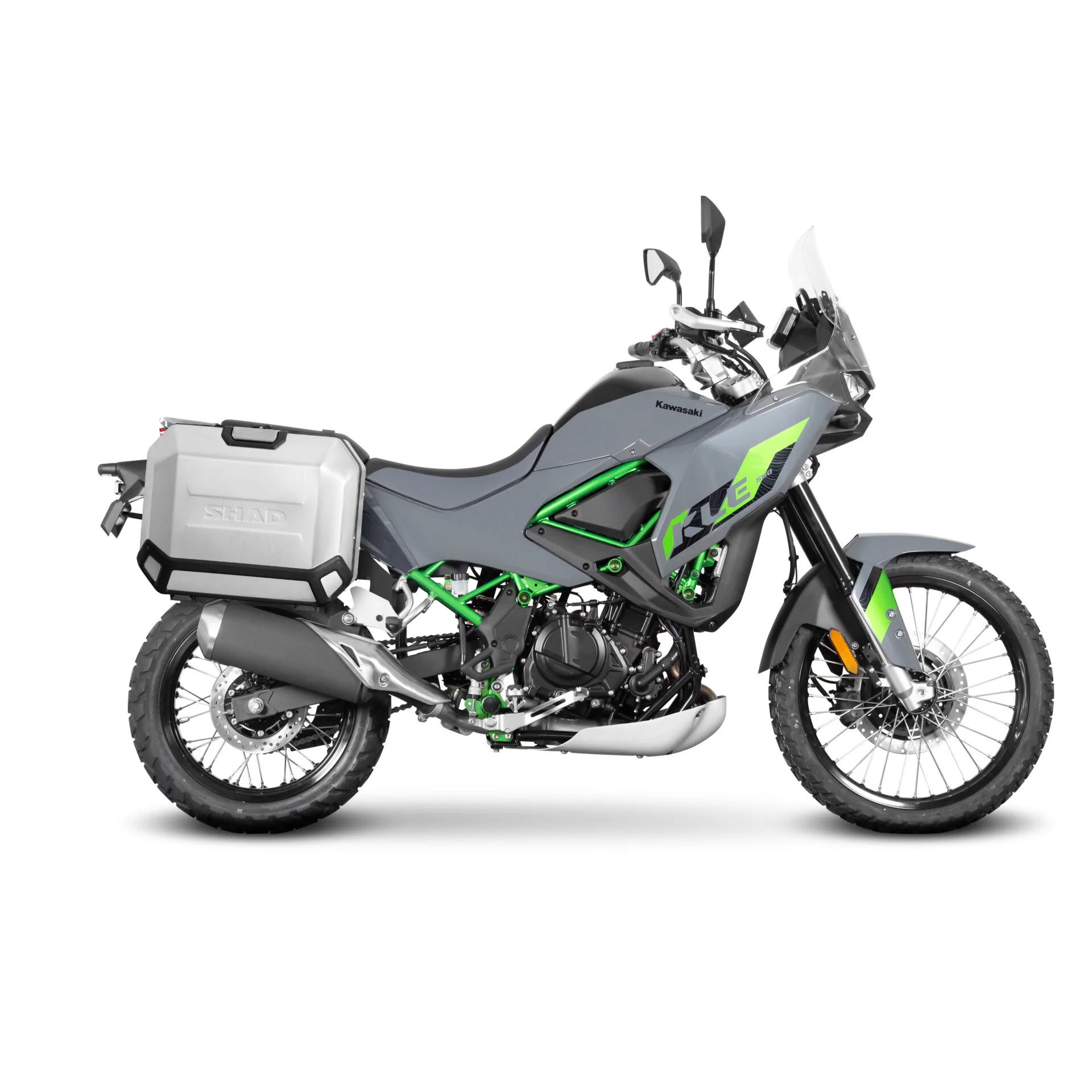 STELAŻ KUFRA BOCZNEGO 4P SHAD DO KAWASAKI KLE 500