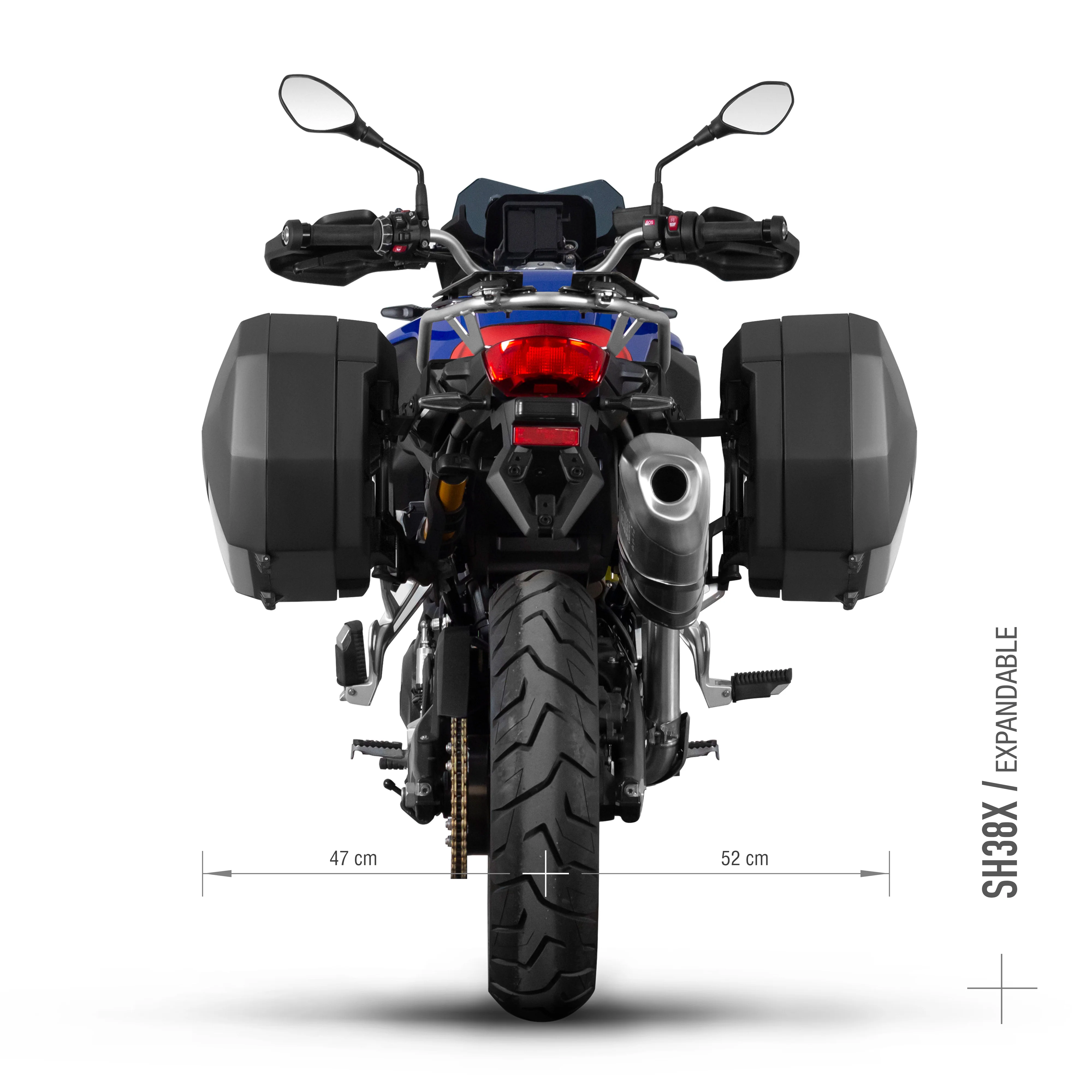 STELAŻ KUFRA BOCZNEGO 3P SHAD DO BMW F750GS F850GS