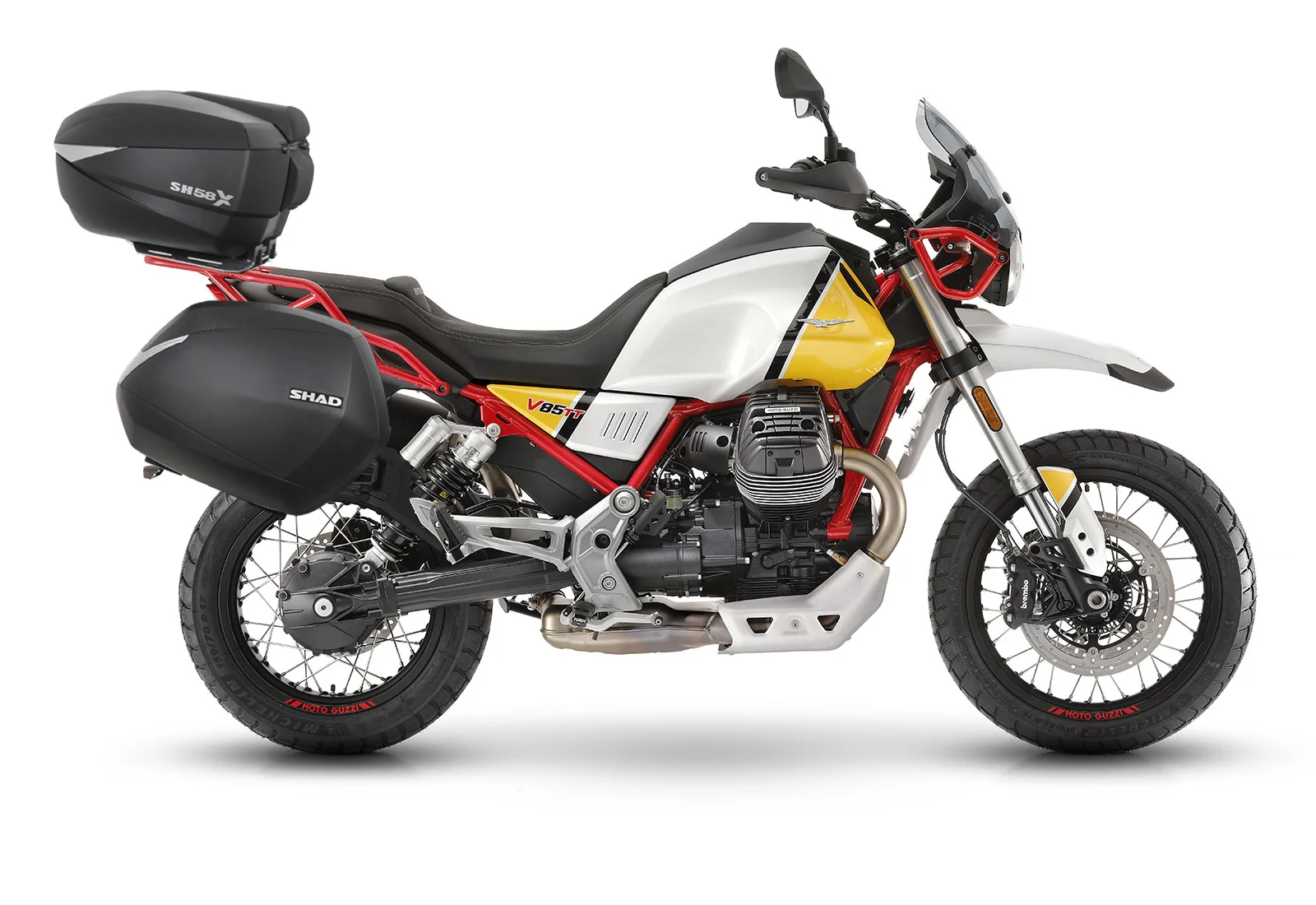 STELAŻ KUFRA BOCZNEGO 4P SHAD TERRA DO MOTO GUZZI