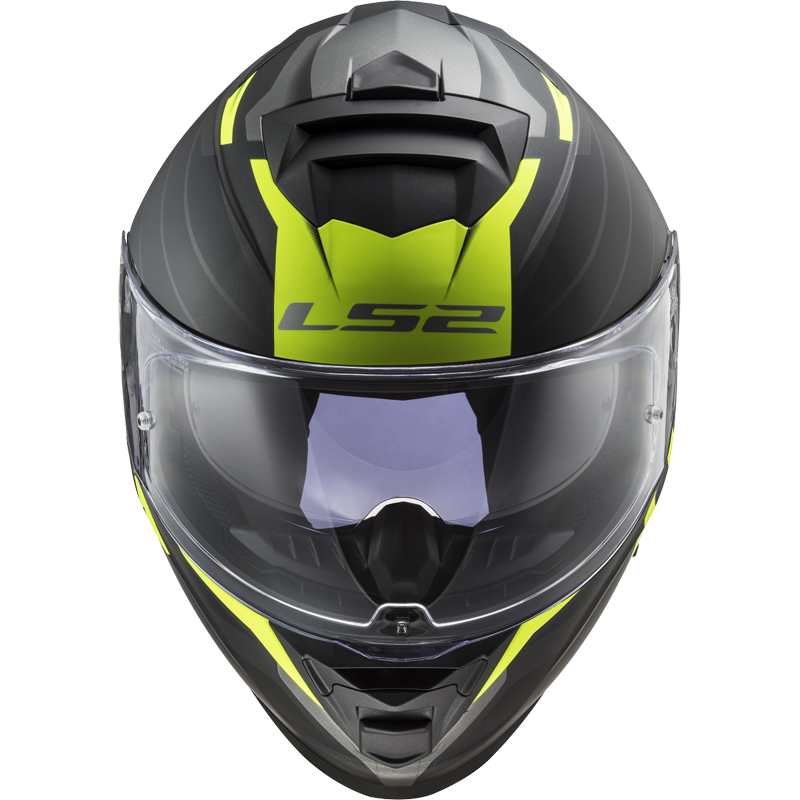 KASK LS2 FF800 STORM II NERVE M.BL. H-V YEL-06