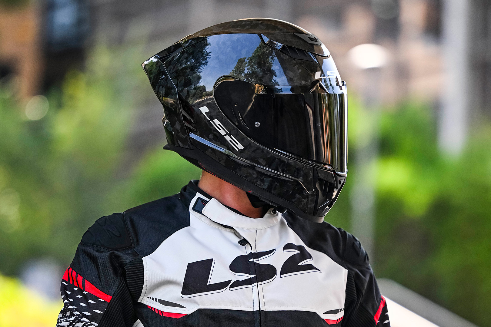 KASK LS2 FF807 DRAGON SUBIC BLUE PETROL