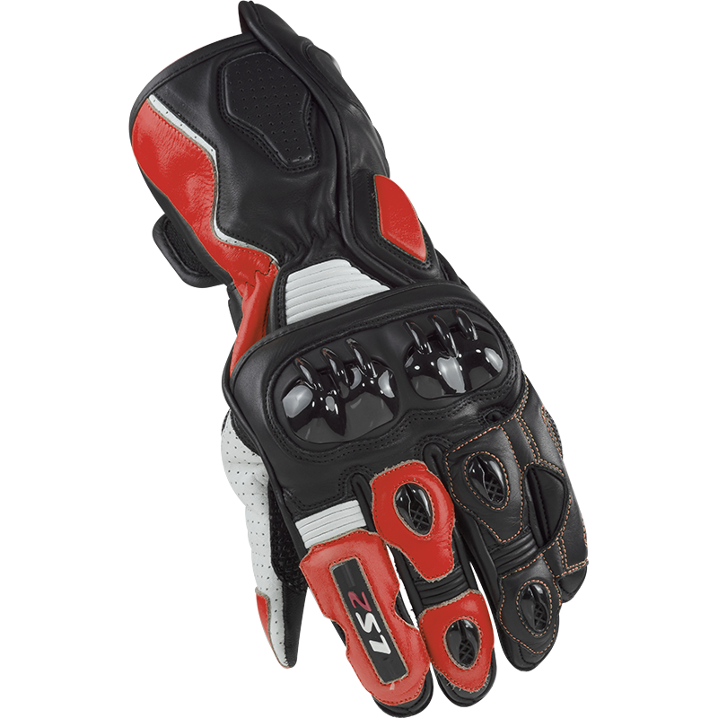 RĘKAWICE LS2 SWIFT RACING MAN BLACK RED S