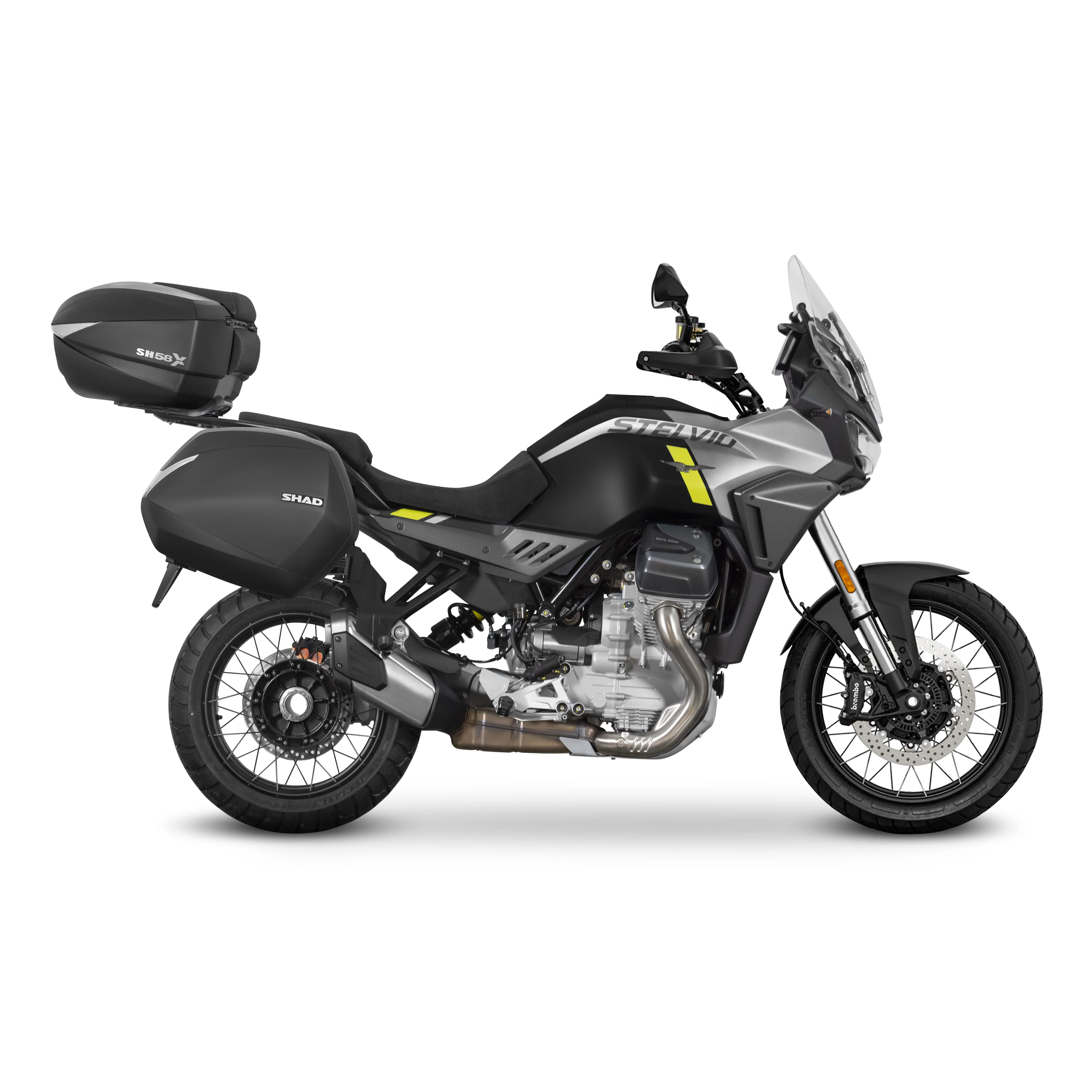 STELAŻ KUFRA BOCZNEGO 3P SHAD DO MOTO GUZZI STELVI