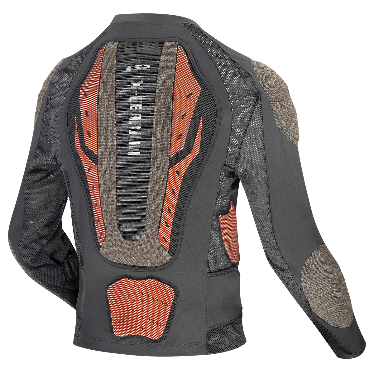 KURTKA LS2 X-TERRAIN MAN BLACK H-V ORANGE