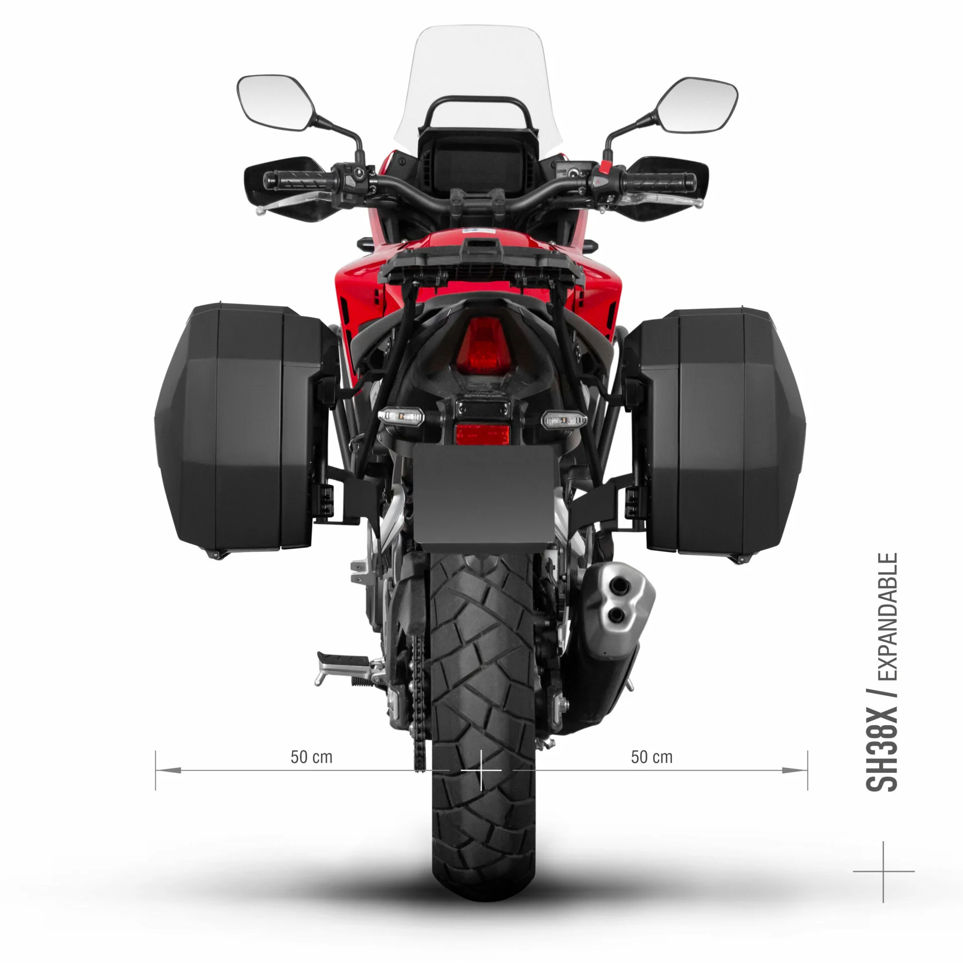 STELAŻ KUFRA BOCZNEGO 3P SHAD DO HONDA NX 500 (SH3