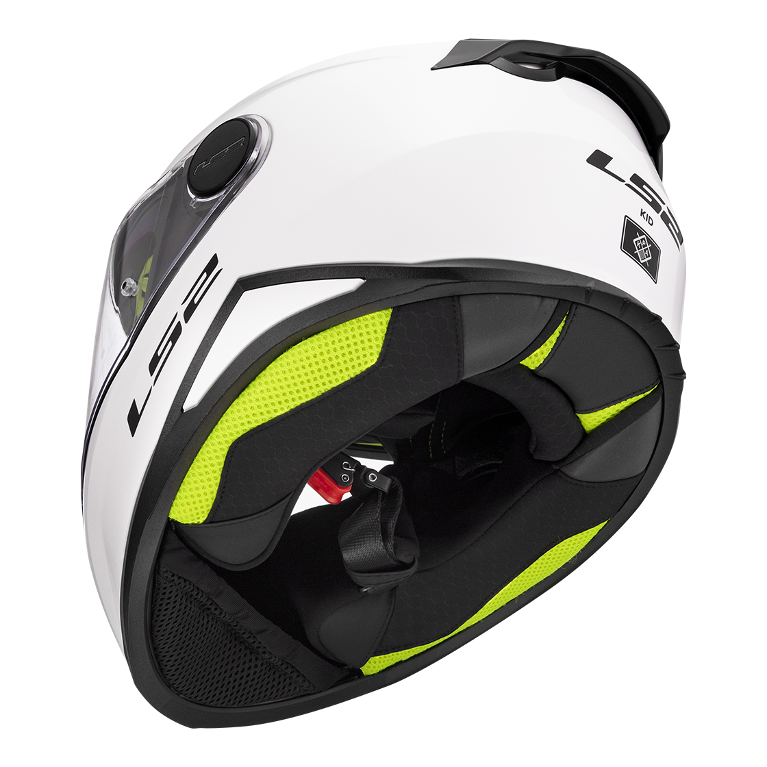 KASK LS2 FF812 KID SOLID WHITE
