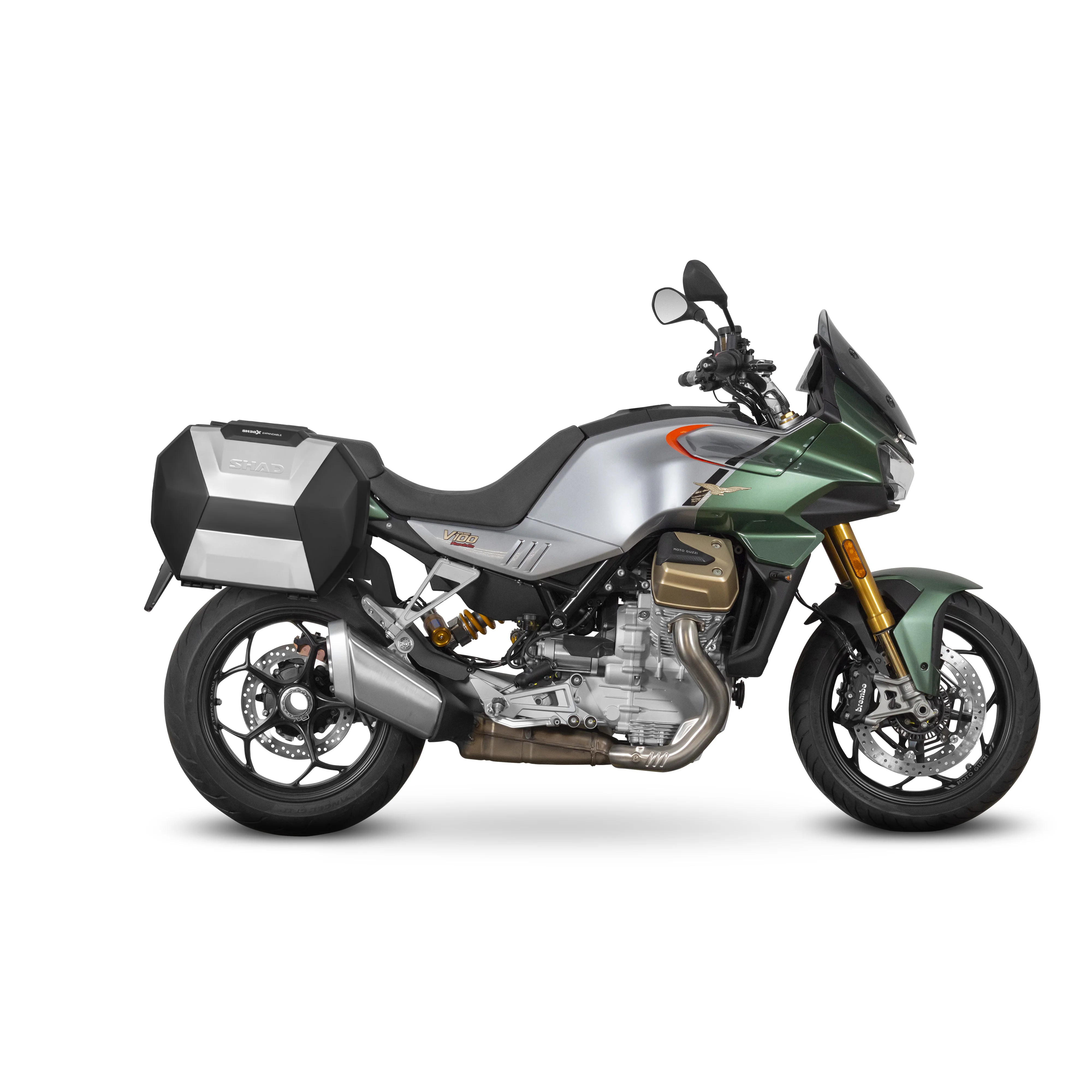 STELAŻ KUFRA BOCZNEGO 3P SHAD DO MOTO GUZZI V100