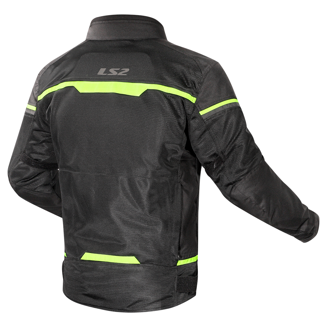 KURTKA LS2 RIVA LADY BLACK NEON YELLOW