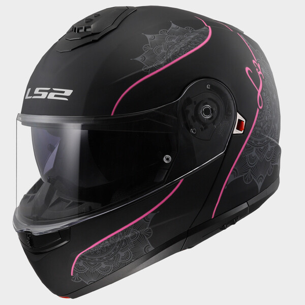 KASK LS2 FF908 STROBE II LUX M.BLACK PINK-06