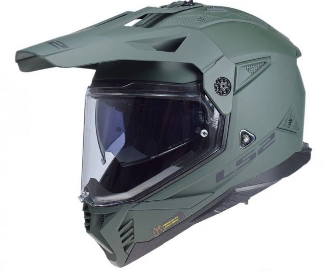 KASK LS2 MX702 PIONEER II SOLID M. MIL. GR.-06 XL