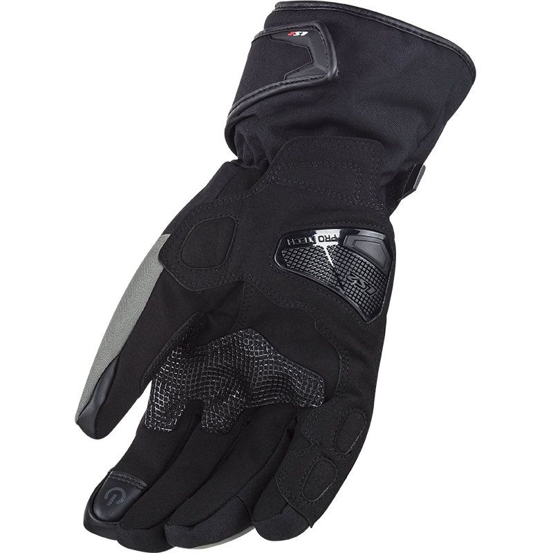 RĘKAWICE LS2 SNOW MAN BLACK GREY M