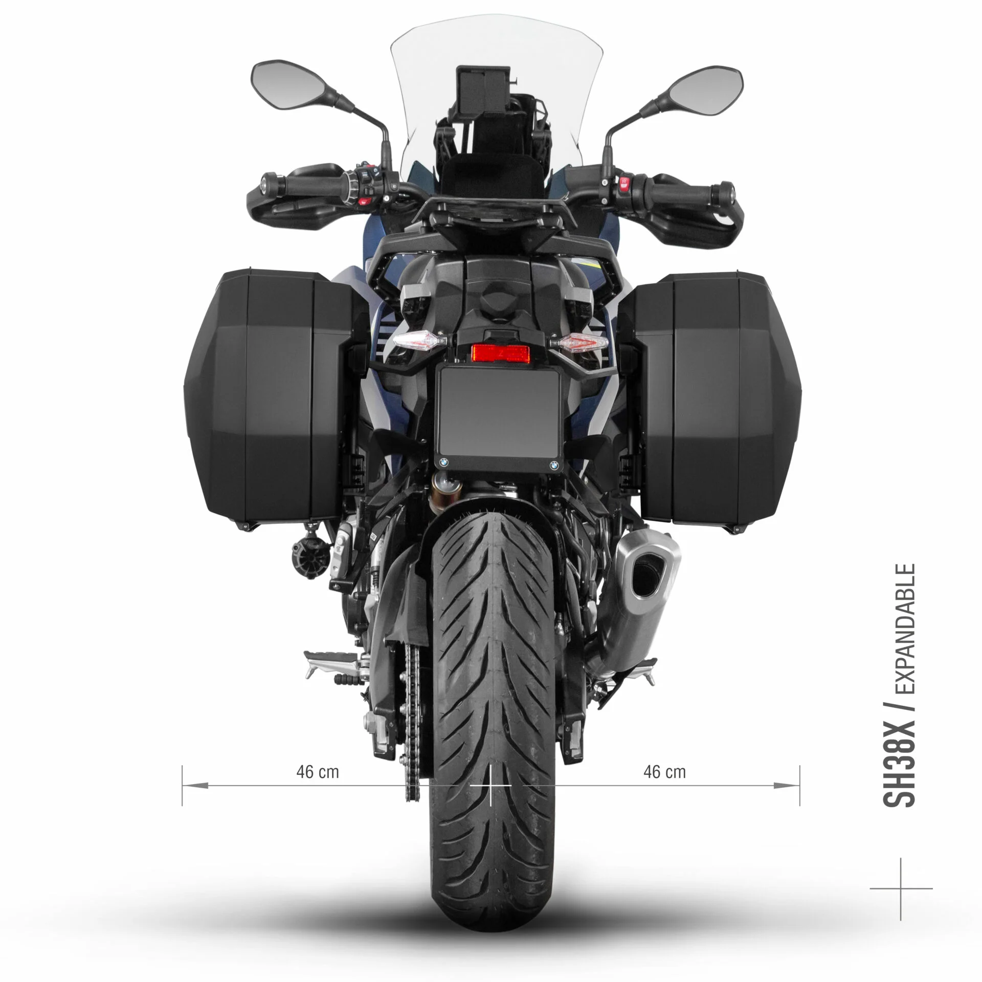 STELAŻ KUFRA BOCZNEGO 3P SHAD DO BMW S1000XR