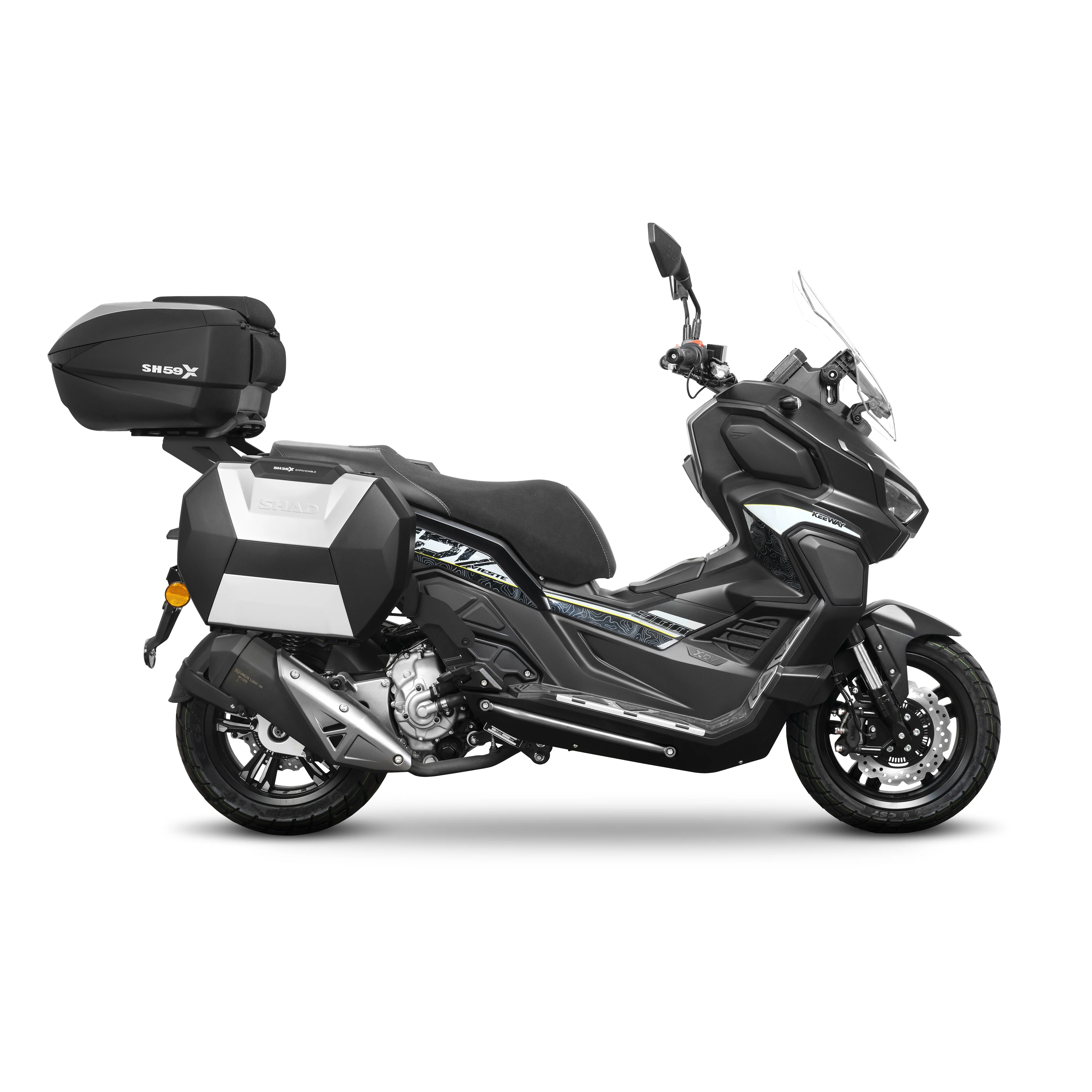 STELAŻ KUFRA TYŁ SHAD DO KEEWAY VIESTE XDV300