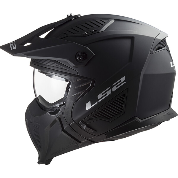 KASK LS2 OF606 DRIFTER SOLID MATT BLACK-06