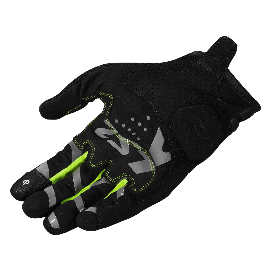 RĘKAWICE LS2 RAY II MAN BLACK H-V YELLOW S