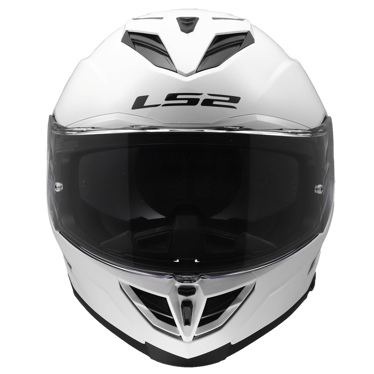 KASK LS2 FF818 STORM III SOLID GLOSS WHITE