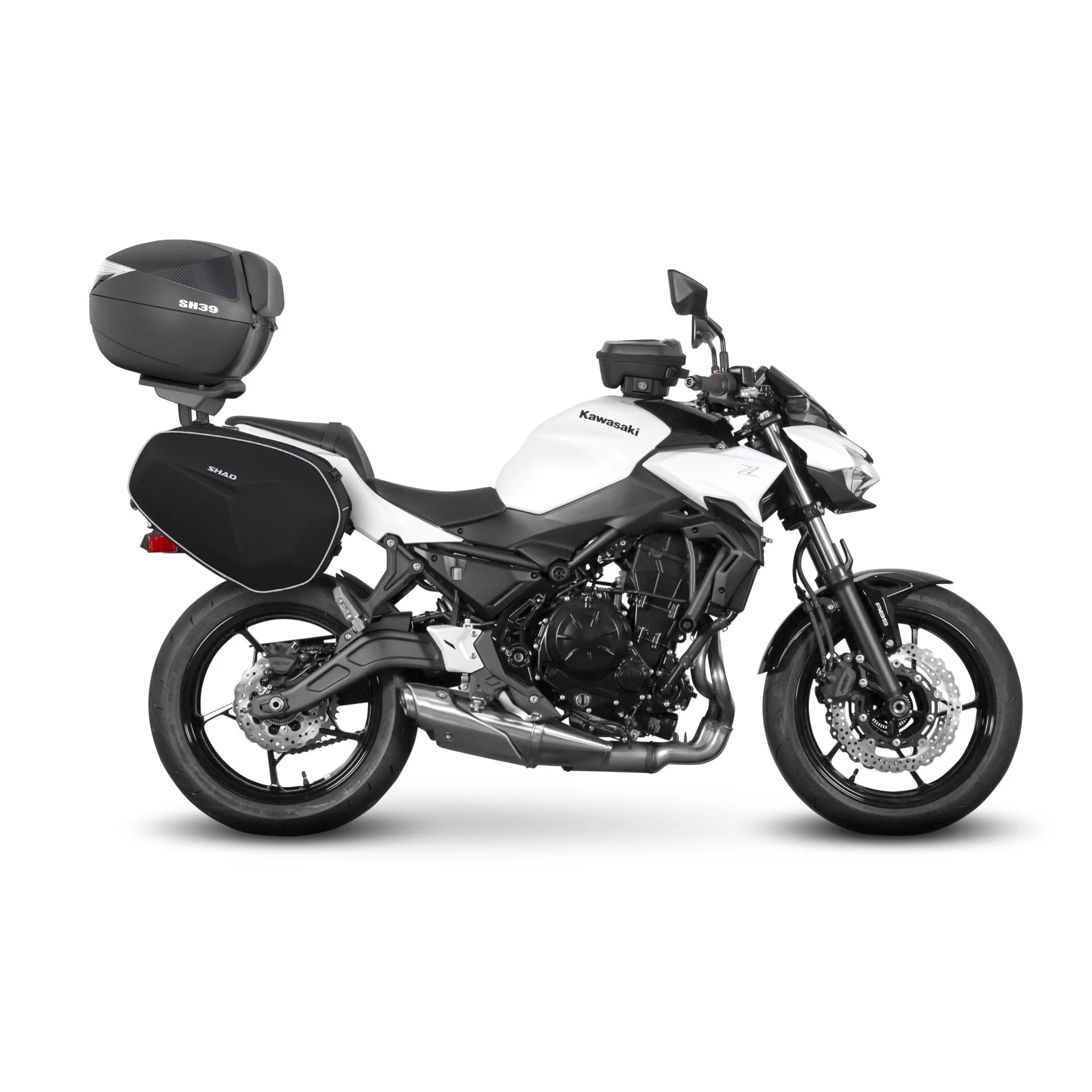 STELAŻ SAKW PÓŁSZTYWNYCH SHAD DO KAWASAKI Z650