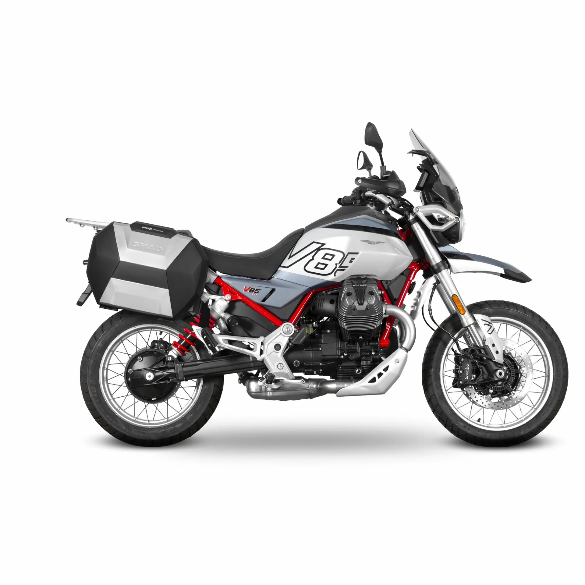 STELAŻ KUFRA BOCZNEGO 3P SHAD DO MOTO GUZZI V85 TT