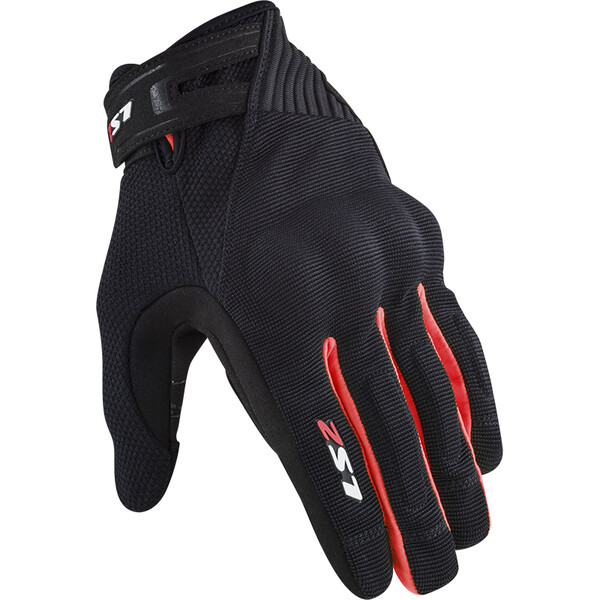 RĘKAWICE LS2 DART 2 MAN BLACK RED 3XL