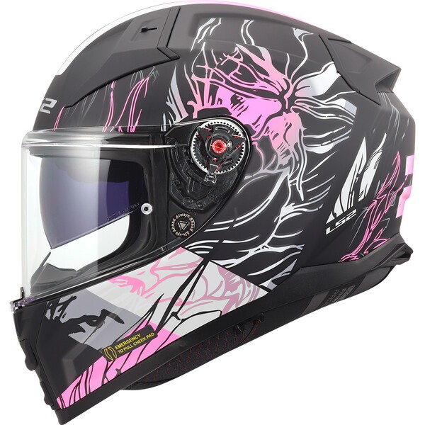 KASK LS2 FF811 VECTOR II DARFLO BLACK PINK