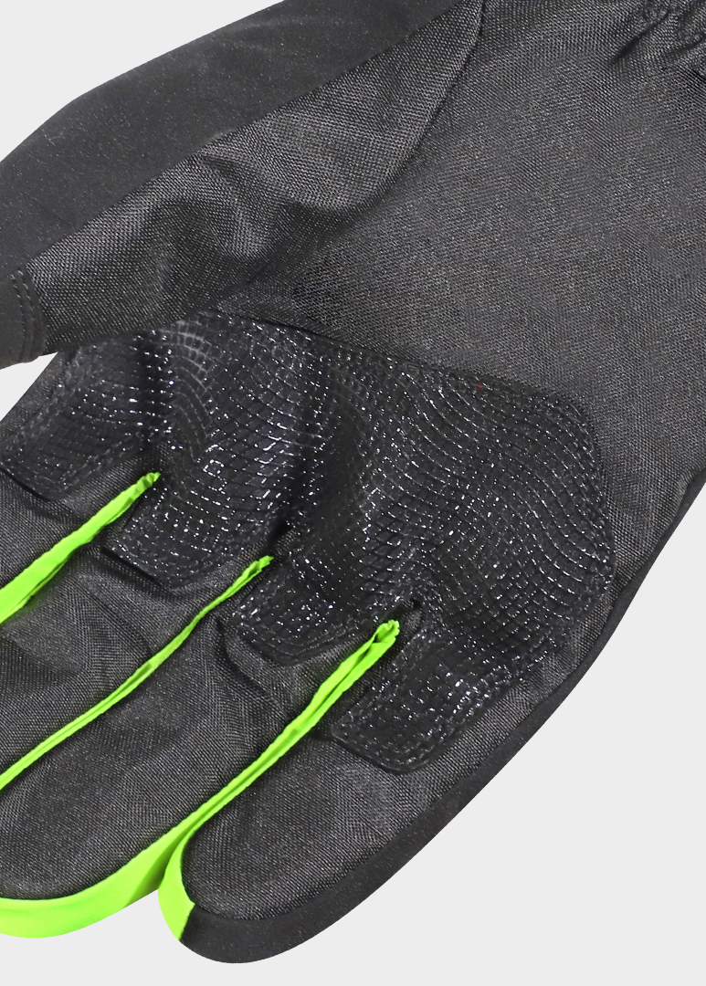 RĘKAWICE LS2 THERMORAIN BLACK H-V YELLOW XS-S