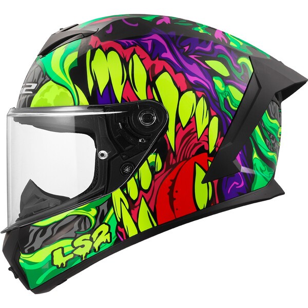KASK LS2 FF820 RAPID III LYCANT PURPLE GREEN
