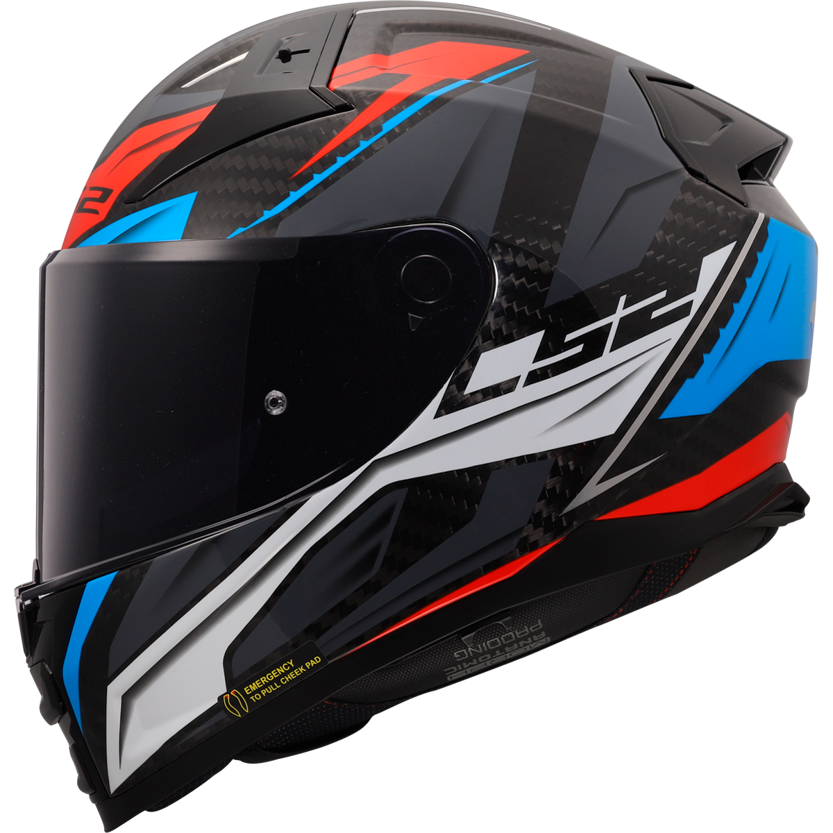 KASK LS2 FF811 VECTOR II C SAVAGE WH. BLUE RED