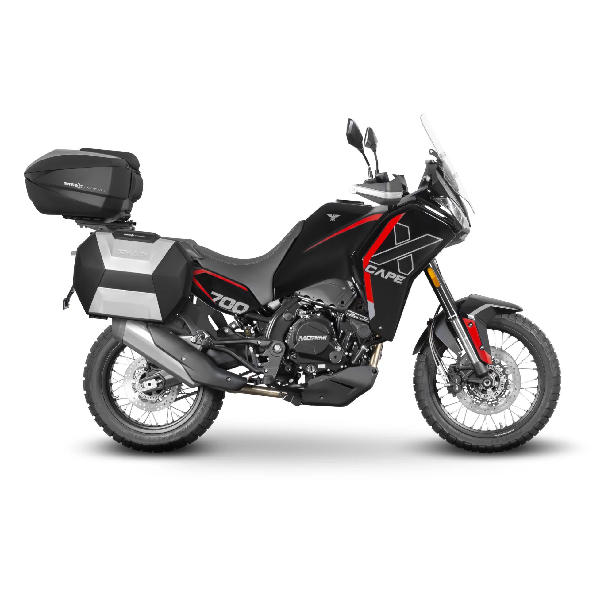 STELAŻ KUFRA TYŁ SHAD DO MOTO MORINI X-CAPE 649