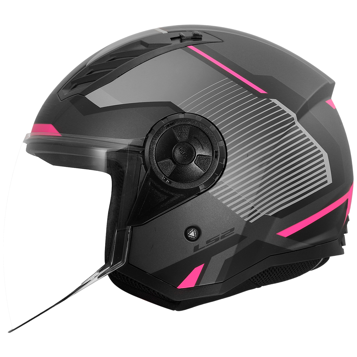 KASK LS2 OF616 AIRFLOW II SOLAR GREY PINK XL