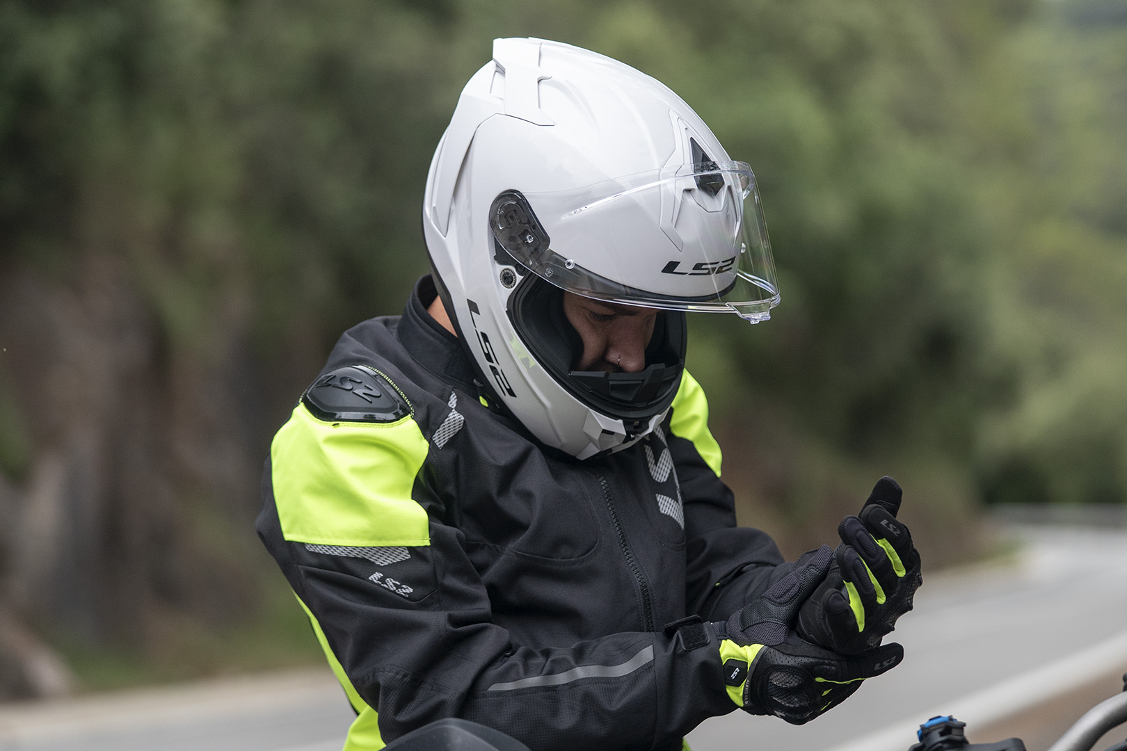 KASK LS2 FF817 CHALLENGER II SOLID NARDO GREY