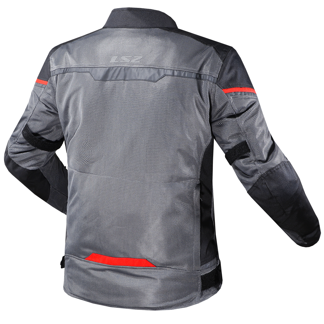 KURTKA LS2 RIVA MAN BLACK DARK GREY RED