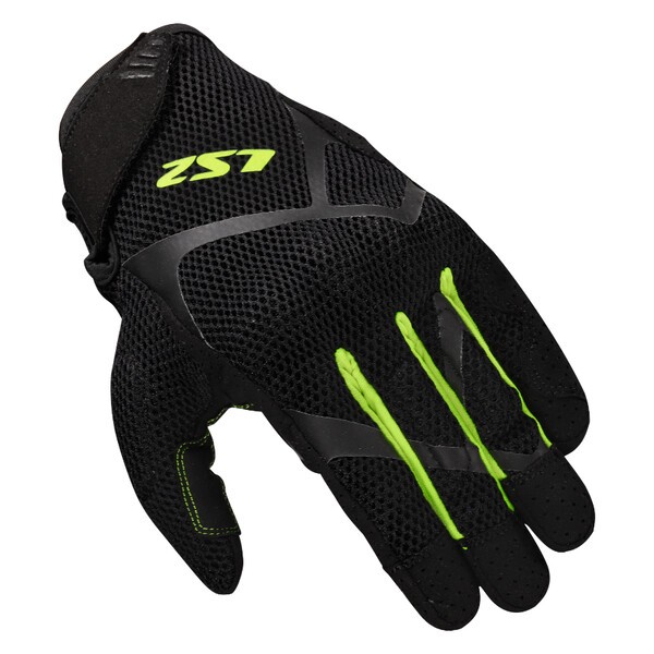 RĘKAWICE LS2 RAY II MAN BLACK H-V YELLOW L