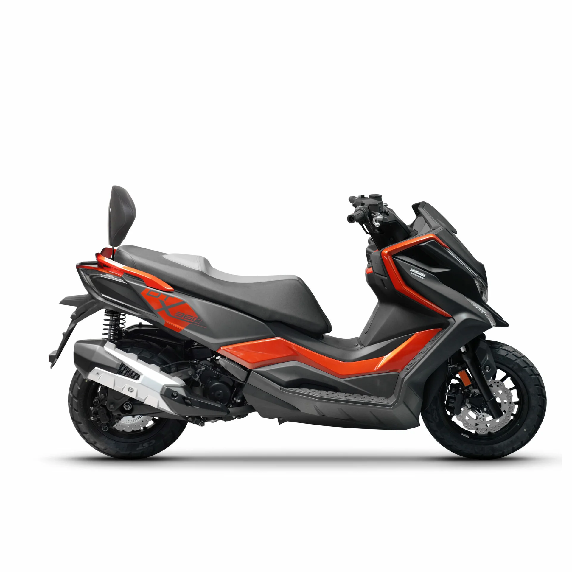 OPARCIE PASAŻERA SHAD DO KYMCO DTX 360 125 CZARNE