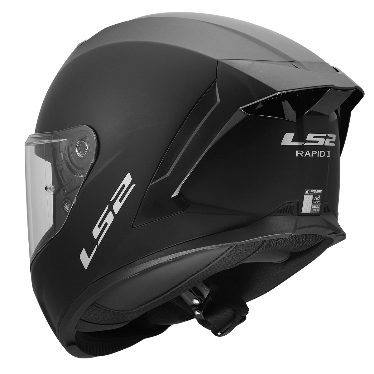 KASK LS2 FF820 RAPID III SOLID MATT BLACK