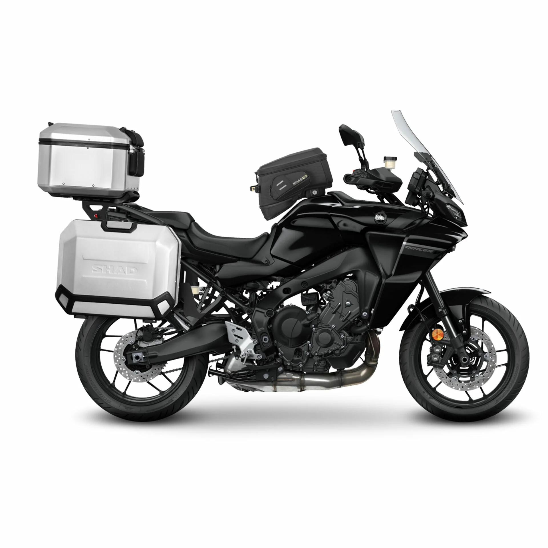 STELAŻ KUFRA BOCZNEGO 4P SHAD DO YAMAHA TRACER 9/G
