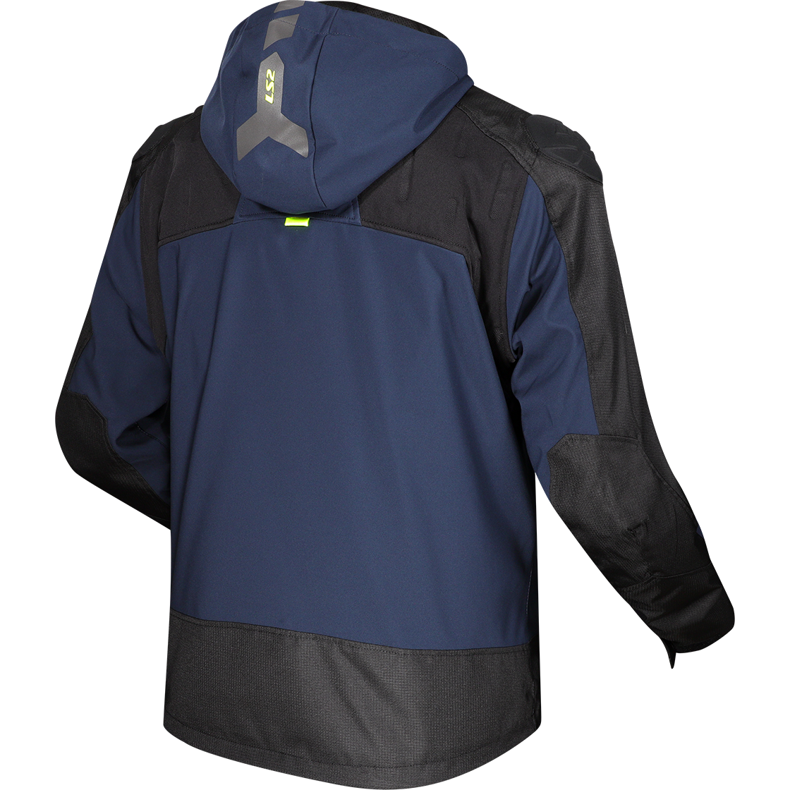 KURTKA LS2 ZIRCONIUM MAN BLUE BLACK H-V YEL