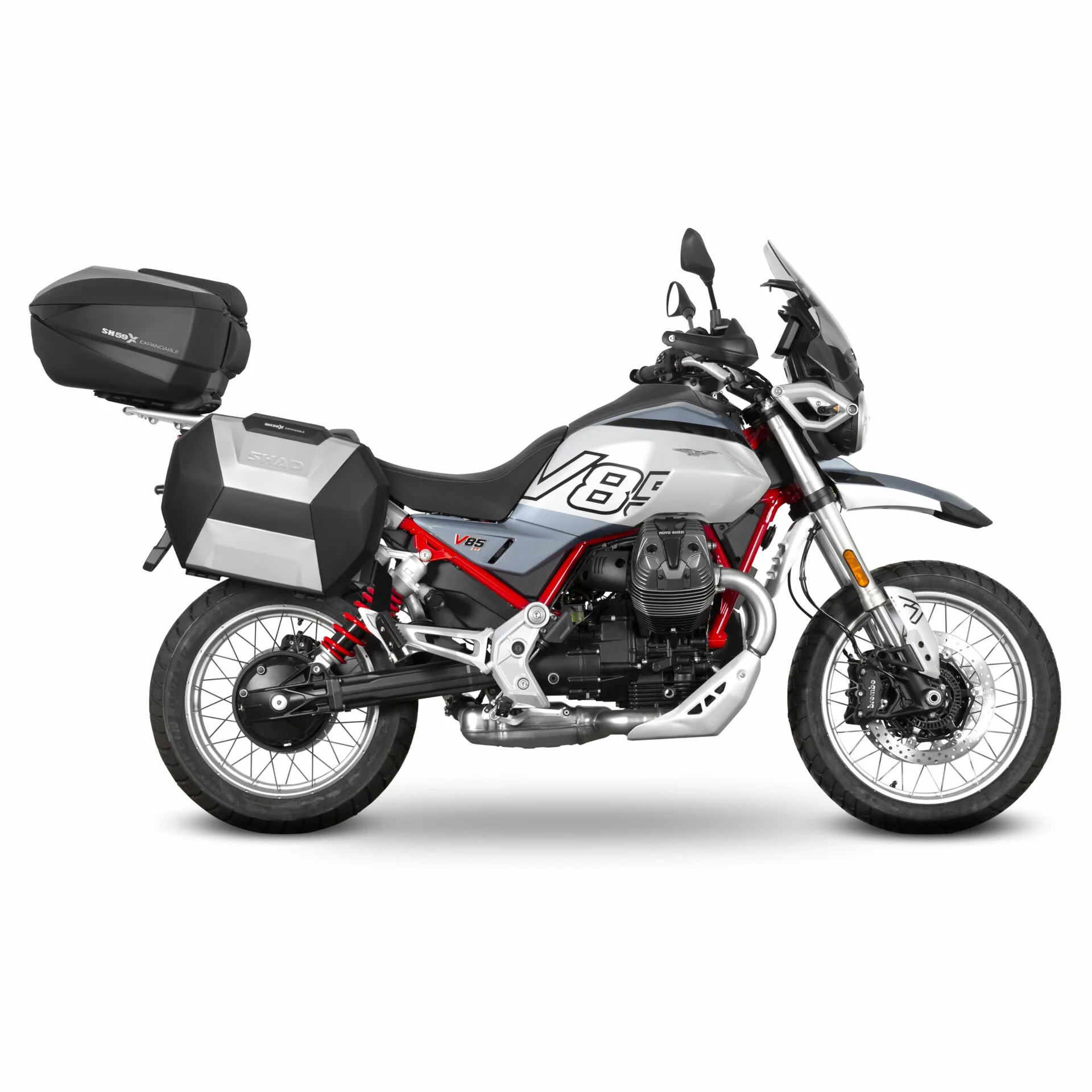 STELAŻ KUFRA TYŁ SHAD DO MOTO GUZZI V85TT / TRAVEL