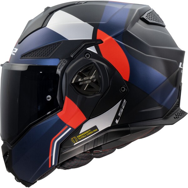 KASK LS2 FF901 ADVANT X ULTRA MATT BLUE RED-06