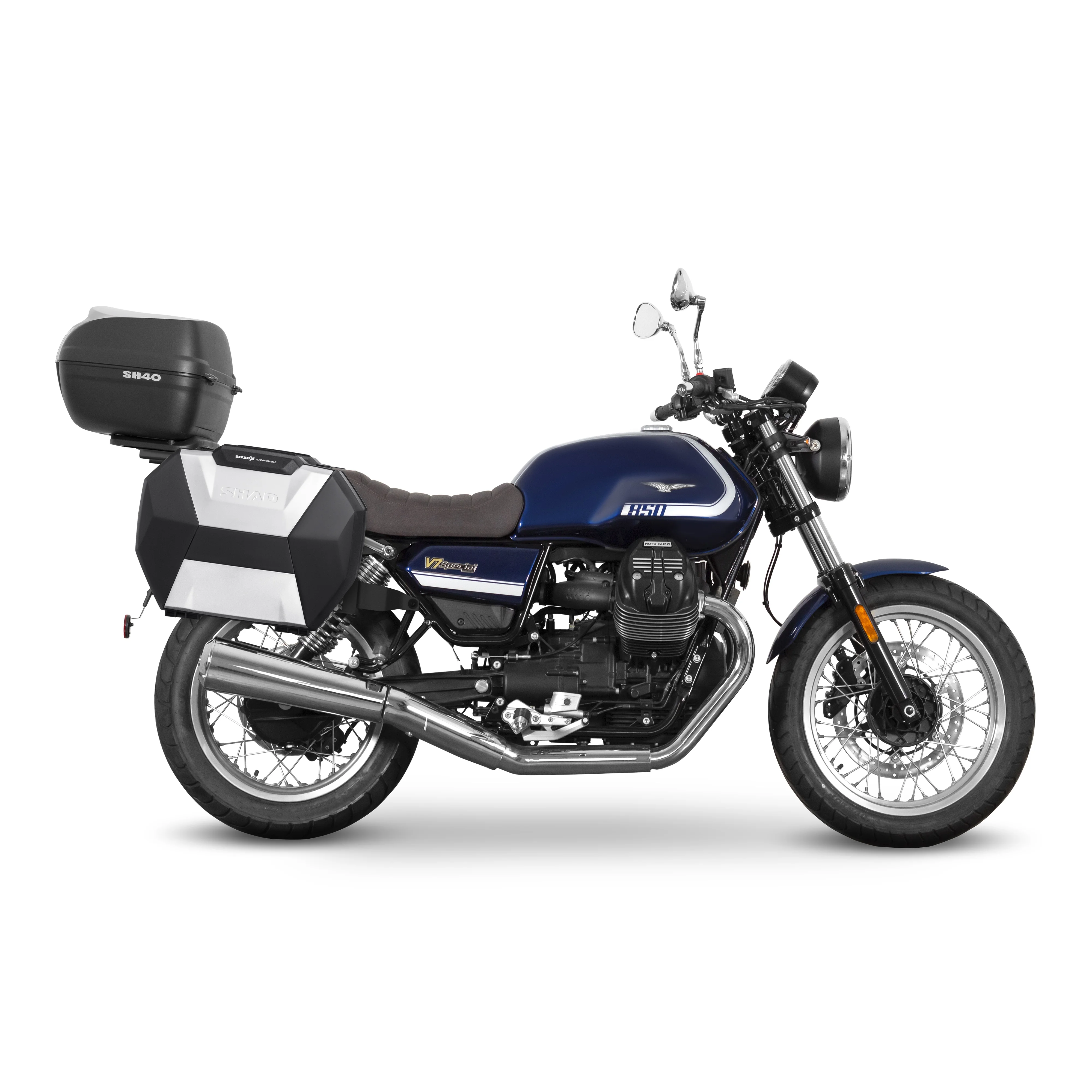 STELAŻ KUFRA BOCZNEGO 3P SHAD DO MOTO GUZZI V7 SPE