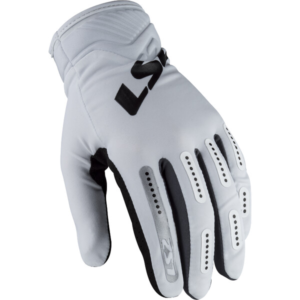 RĘKAWICE LS2 BEND MAN WHITE GREY