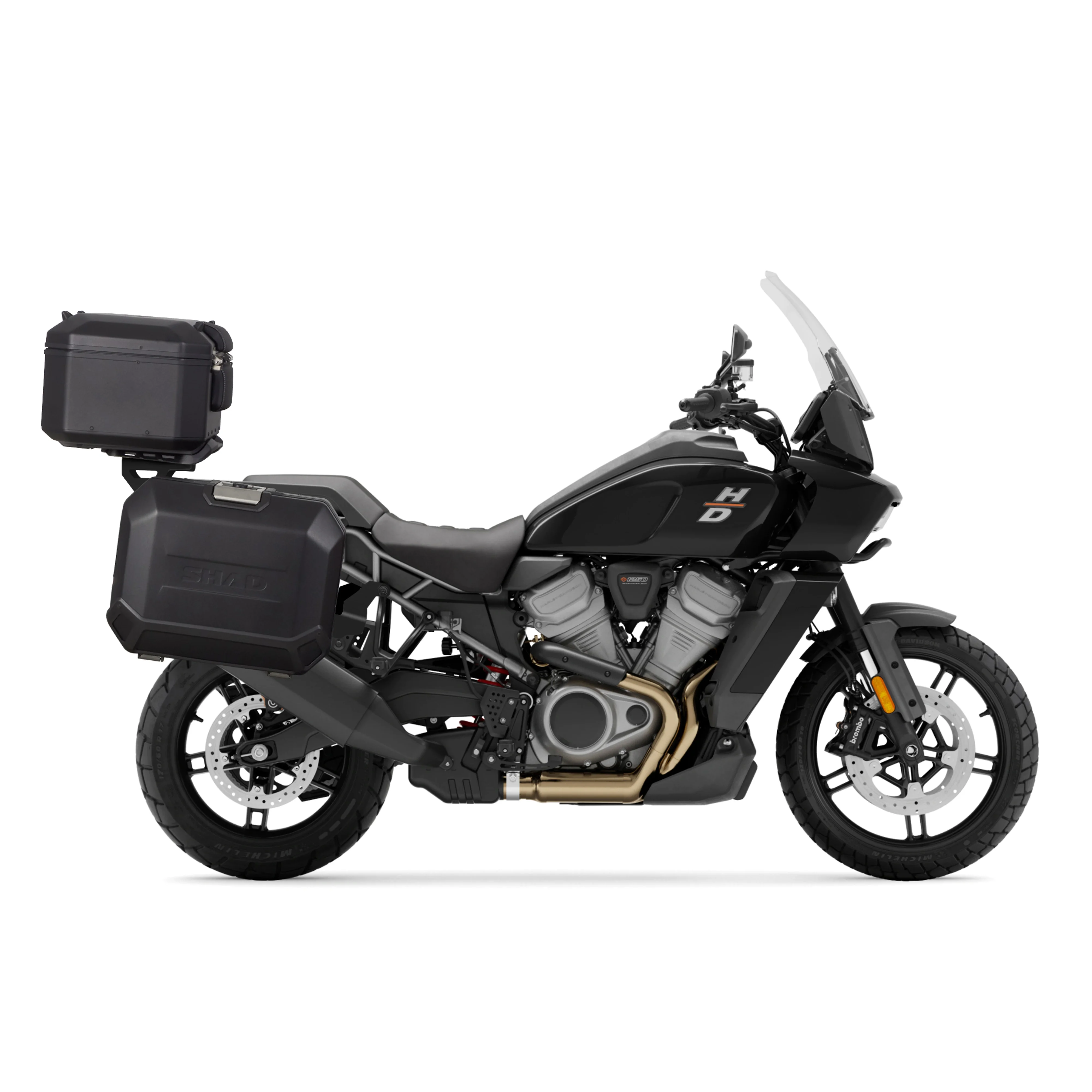 STELAŻ KUFRA BOCZNEGO 4P SHAD TERRA DO HARLEY PAN