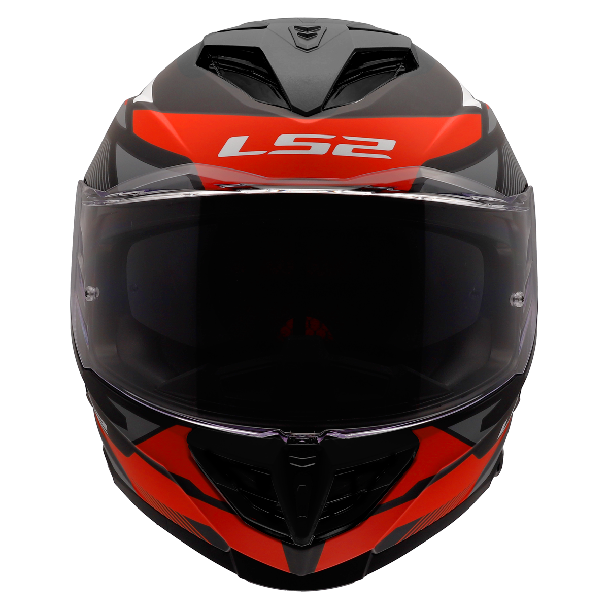 KASK LS2 FF818 STORM III KOMAI BLACK RED