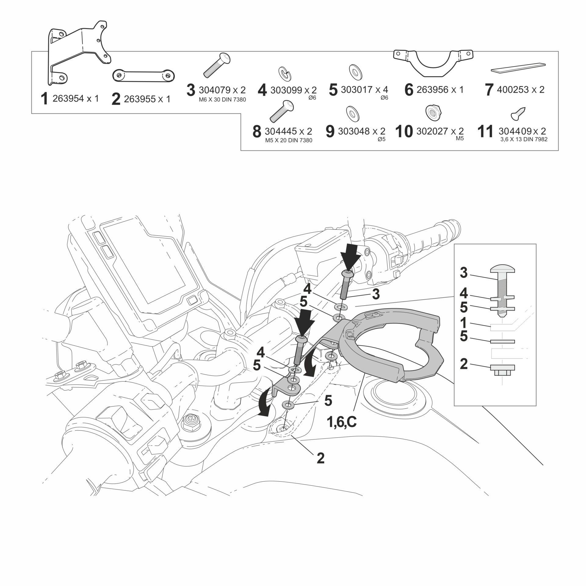 MOCOWANIE SHAD CLICK SYSTEM YAMAHA TENERE 700
