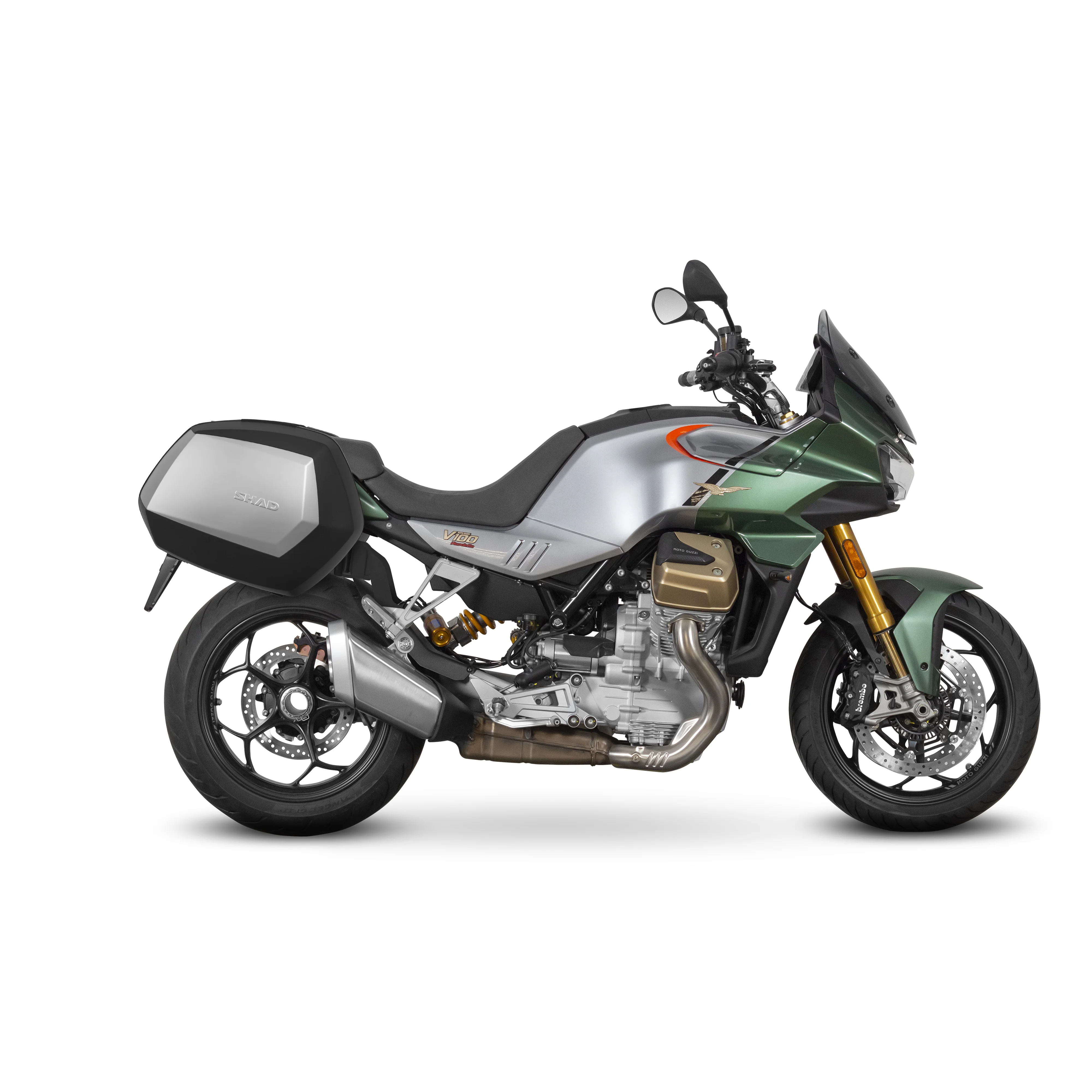 STELAŻ KUFRA BOCZNEGO 3P SHAD DO MOTO GUZZI V100