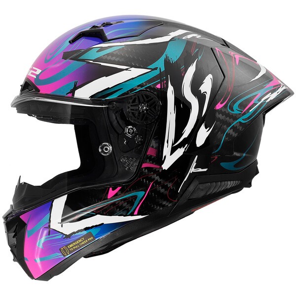 KASK LS2 FF805 THUNDER GP AERO DRIFT BLUE PUR. S