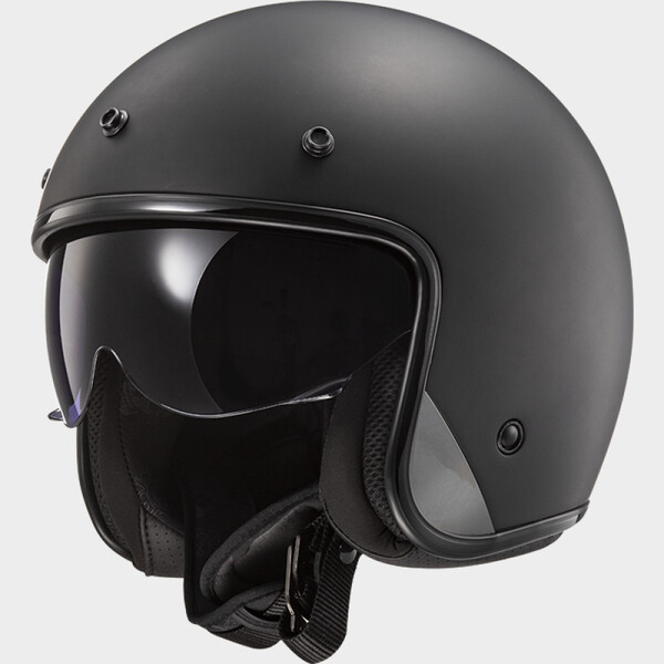 KASK LS2 OF601 BOB II SOLID MATT BLACK-06