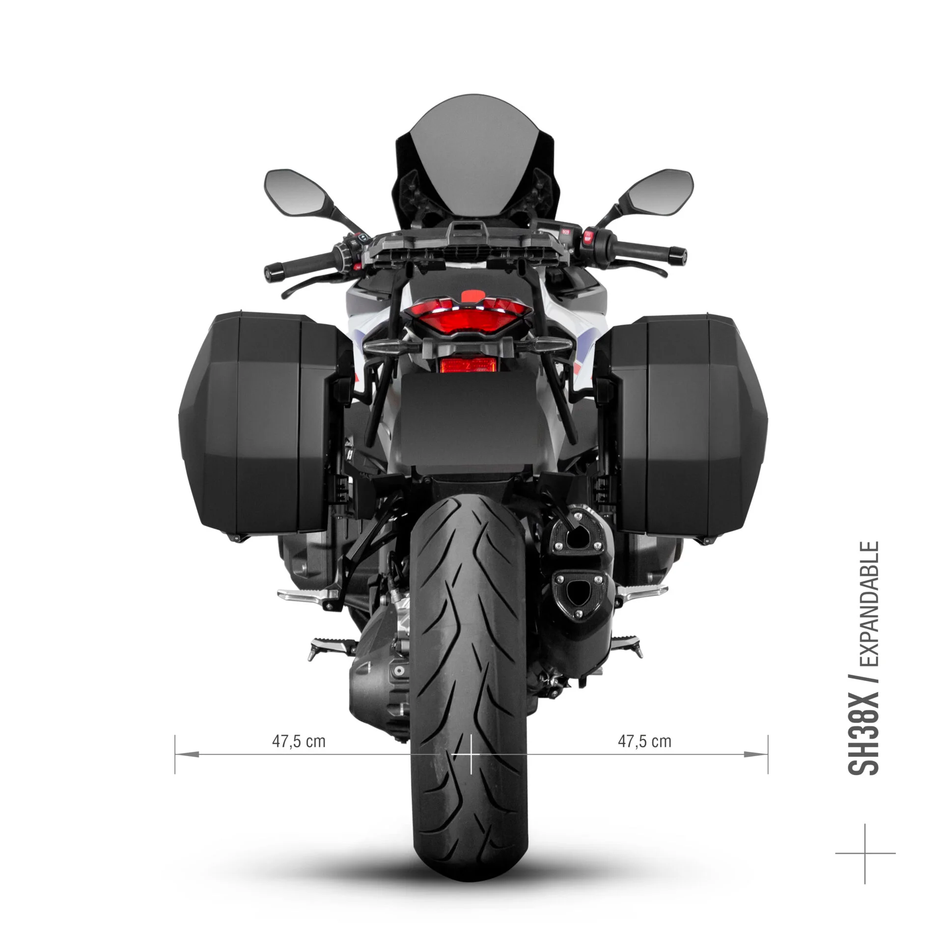 STELAŻ KUFRA BOCZNEGO 3P SHAD DO BMW R / RS