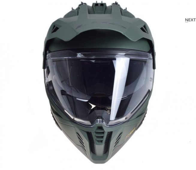 KASK LS2 MX702 PIONEER II SOLID M. MIL. GR.-06 S