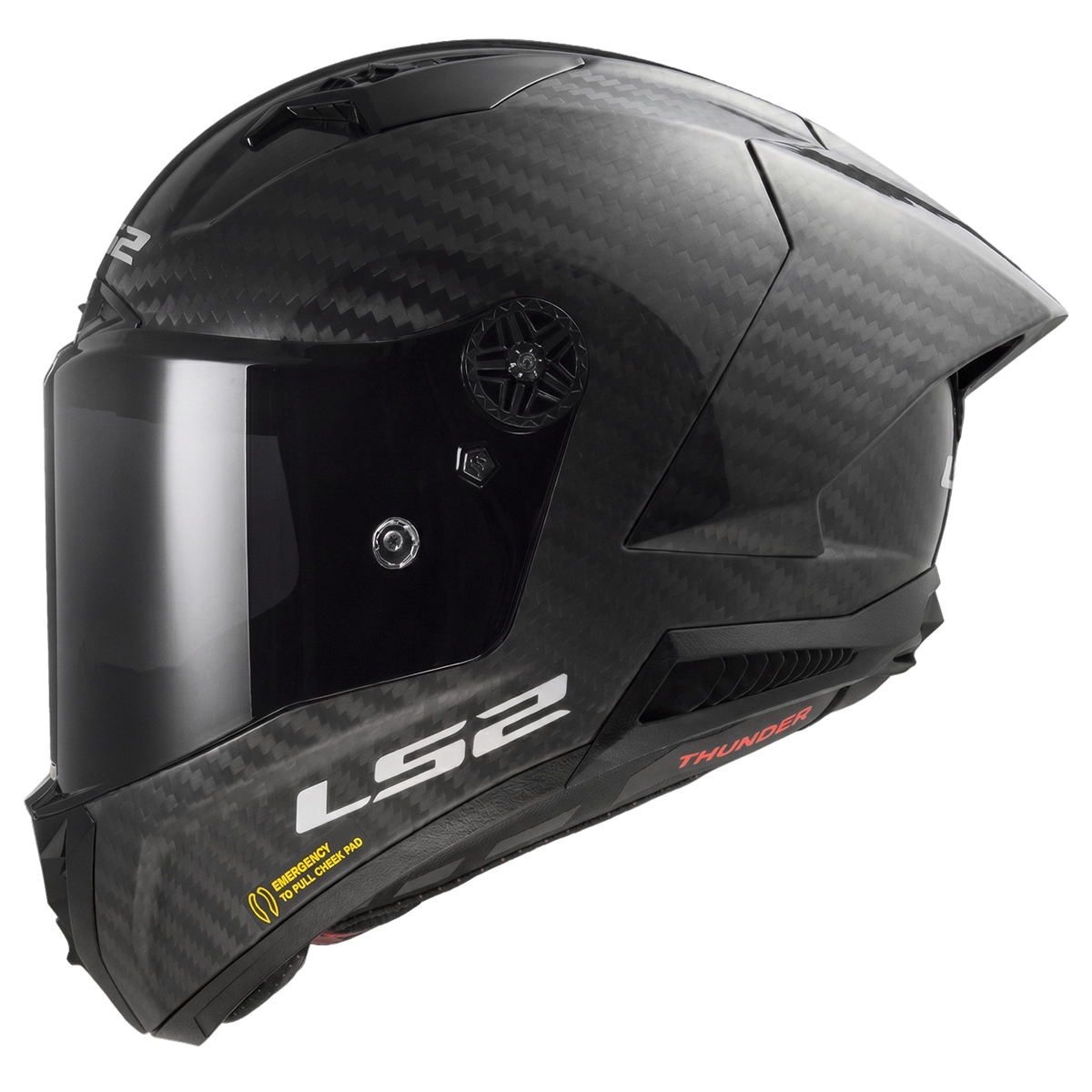 KASK LS2 FF805 THUNDER C GP AERO GLOSS CARBON-06 M