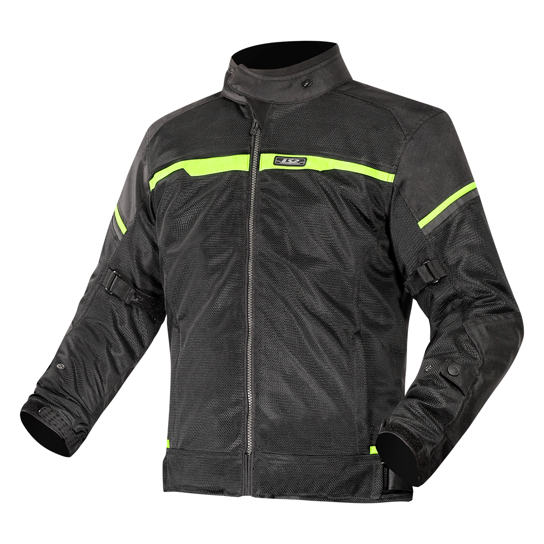 KURTKA LS2 RIVA LADY BLACK NEON YELLOW